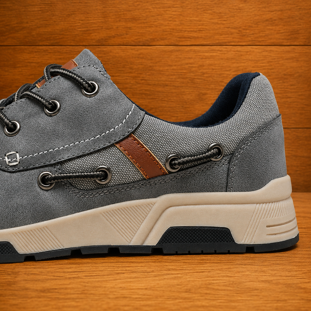 Boat-Inspired Walking Shoes