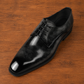 Hand-Patina Derby Shoes