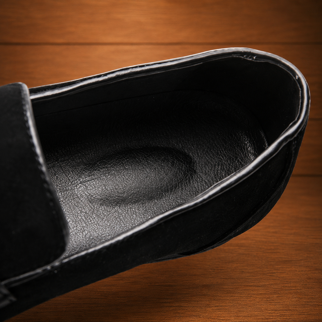 Premium Suede Horsebit Loafers