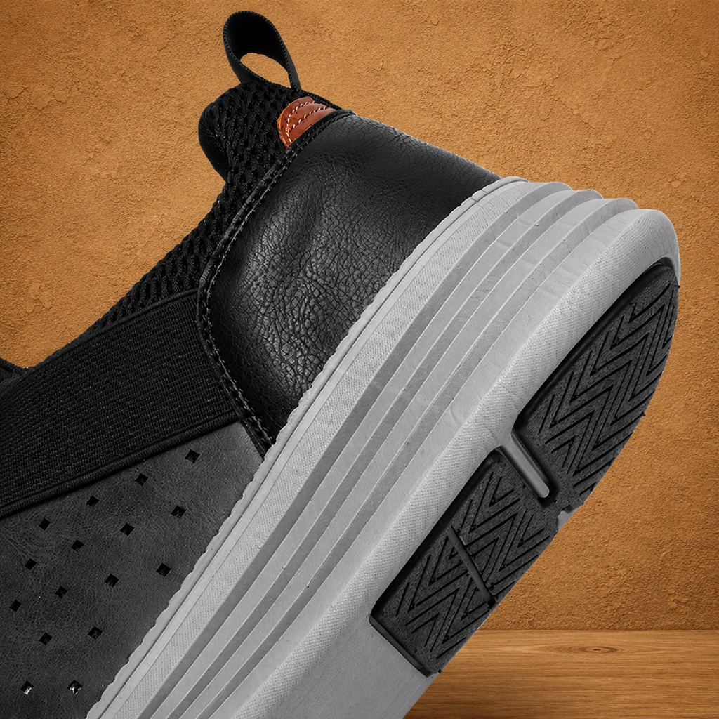Leather Hybrid Casual Sneakers