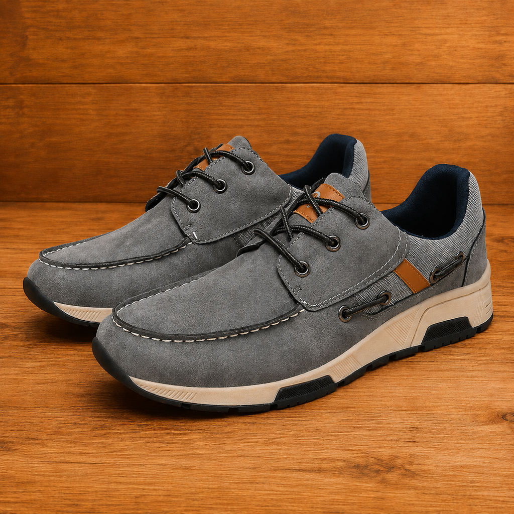 Boat-Inspired Walking Shoes