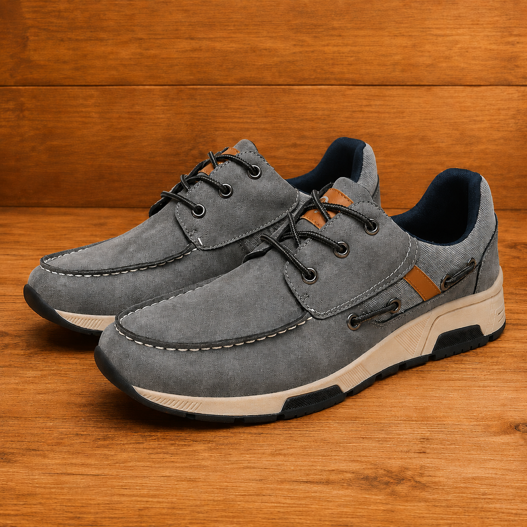 Boat-Inspired Walking Shoes