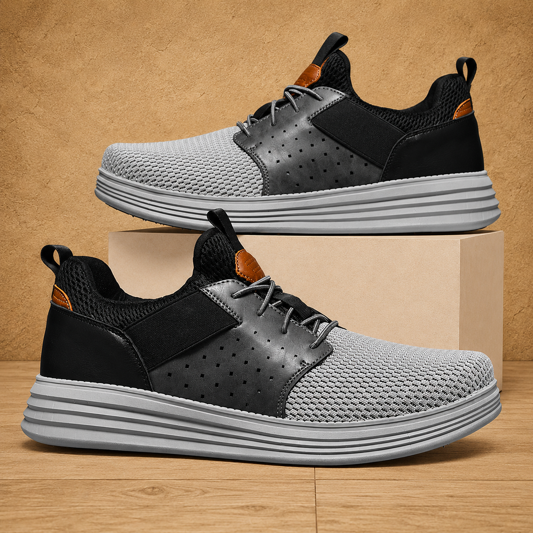 Leather Hybrid Casual Sneakers