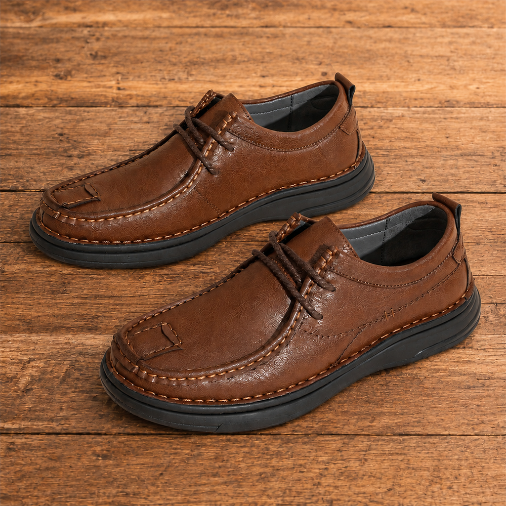 Moc Toe Derby Shoes