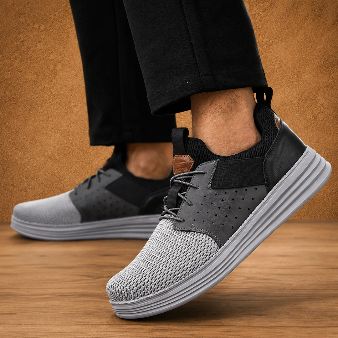 Leather Hybrid Casual Sneakers