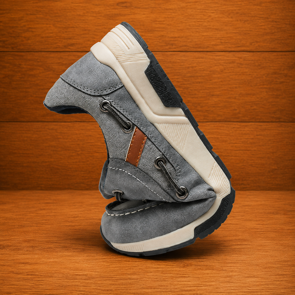 Boat-Inspired Walking Shoes
