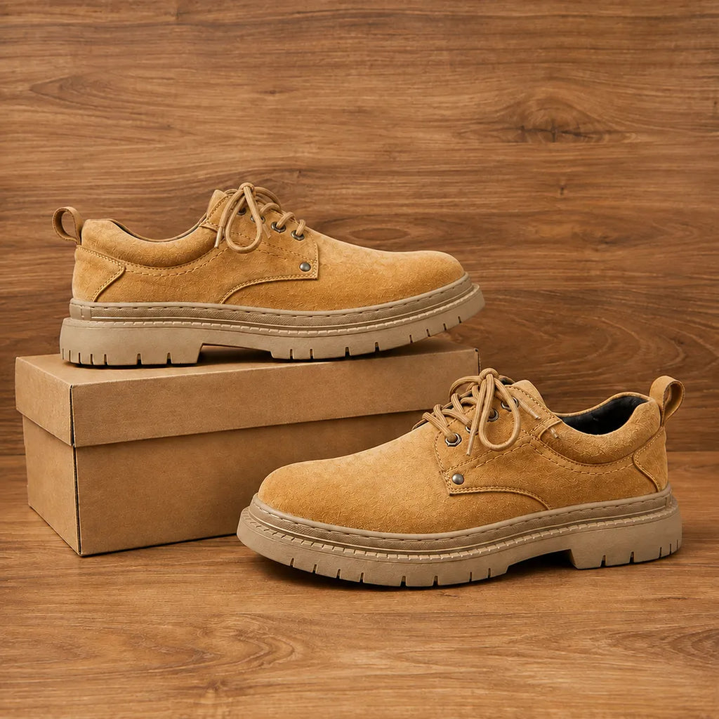 Lug Sole Lace-Up Shoes