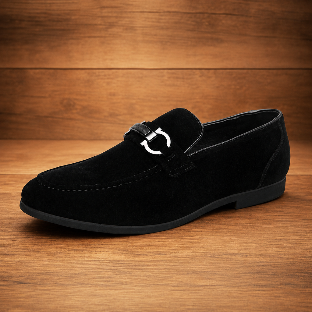 Premium Suede Horsebit Loafers