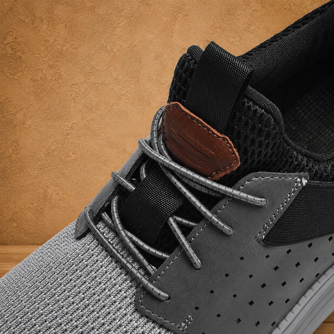 Leather Hybrid Casual Sneakers