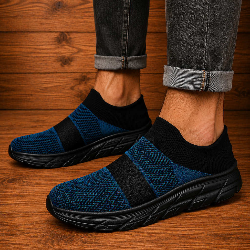 Knit Slip-On Sneakers