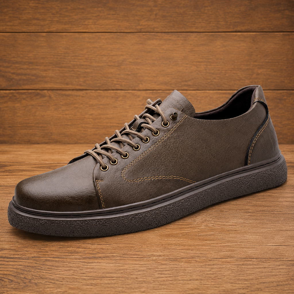 Leather Court Sneakers