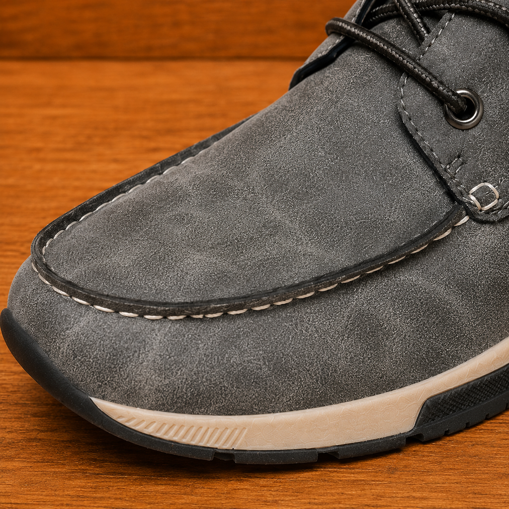 Boat-Inspired Walking Shoes