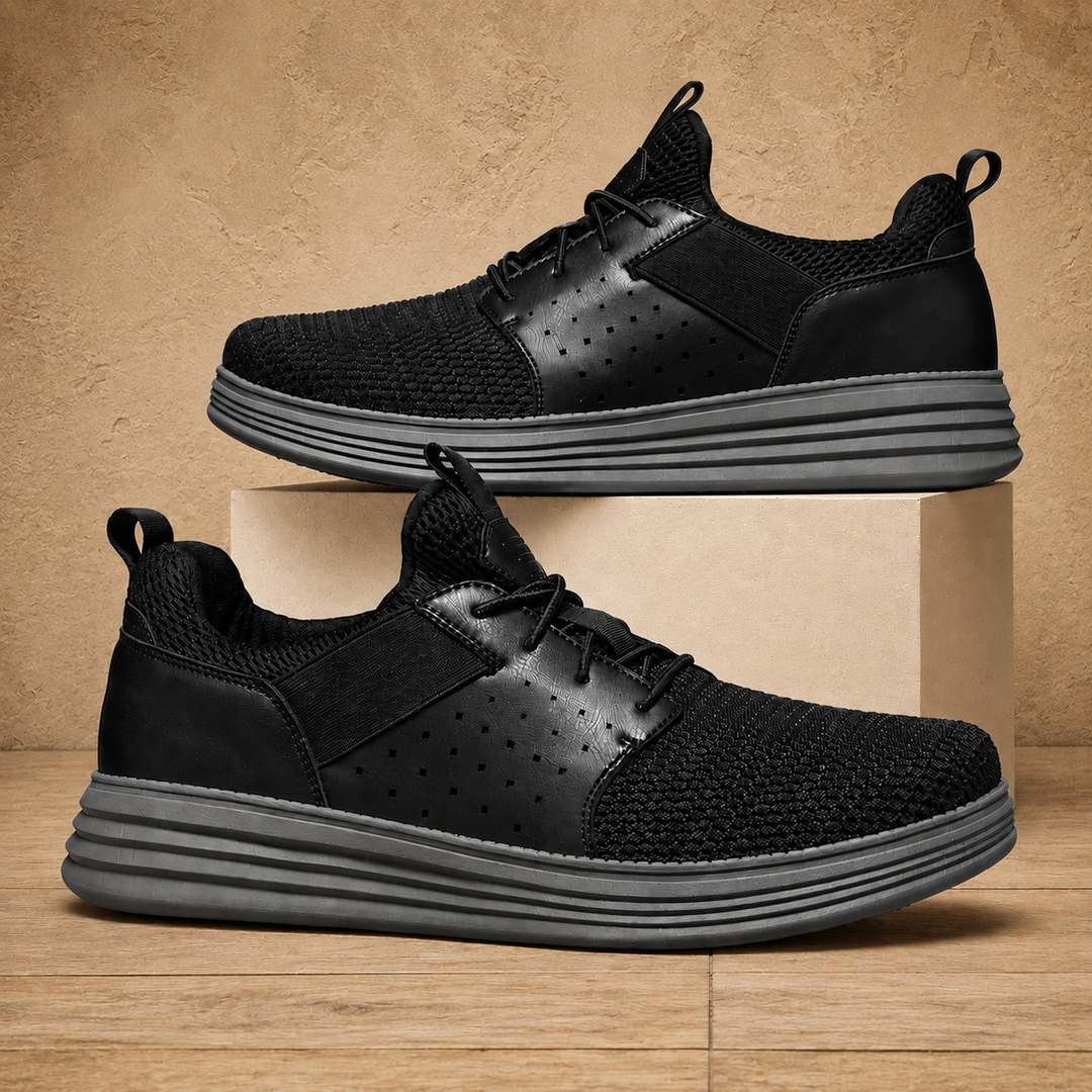 Leather Hybrid Casual Sneakers